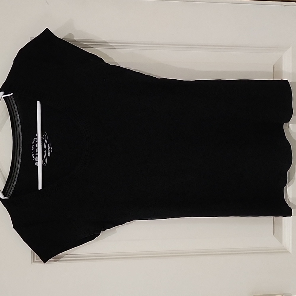 Black Crew Neck Tee
